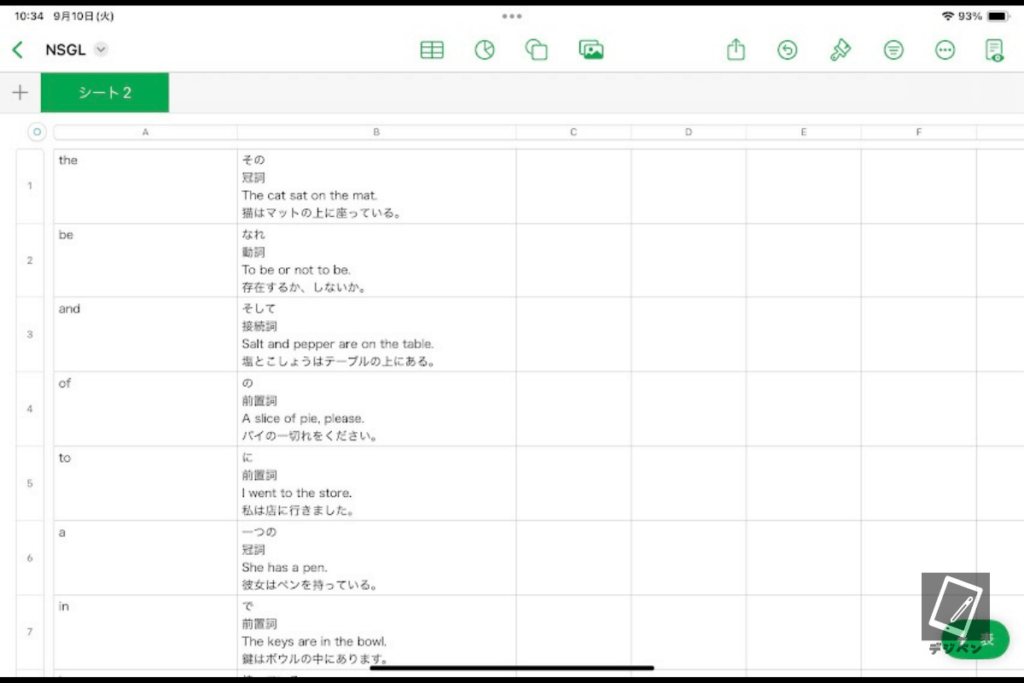 グッドノートにcsvを読み込む_01